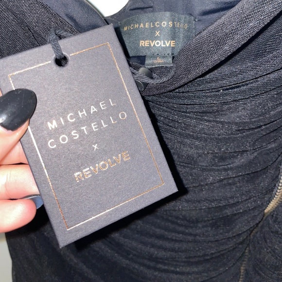 NWT Michael Costello X Revolve Hailey Mini Dress - Picture 7 of 9